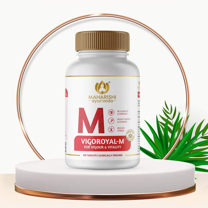 Maharishi Ayurveda Vigoroyal-M – Boost Stamina, Strength & Vitality