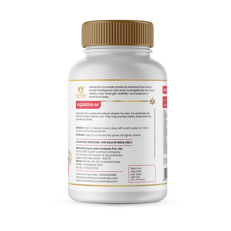 Maharishi Ayurveda Vigoroyal-M – Boost Stamina, Strength & Vitality - Image 8