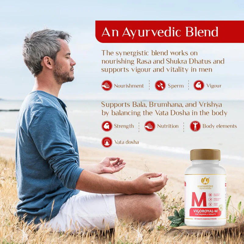 Maharishi Ayurveda Vigoroyal-M – Boost Stamina, Strength & Vitality - Image 6