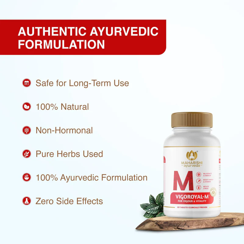 Maharishi Ayurveda Vigoroyal-M – Boost Stamina, Strength & Vitality - Image 3
